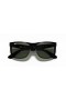 Ray-Ban RB4165F Justin Clasic M (55 - 17) cu lentile Verzi și Negre, ochelari de Soare cadru