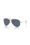 Ray-Ban RBR0101S Aviator Inversă L (59 - 11) cu lentile Albastre și Roz cadru ochelari de Soare