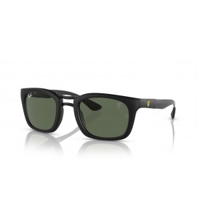 Ray-Ban RB8362M Scuderia Ferrari Collection XXL (53 - 25) cu lentile Verzi și Negre, ochelari de Soare cadru