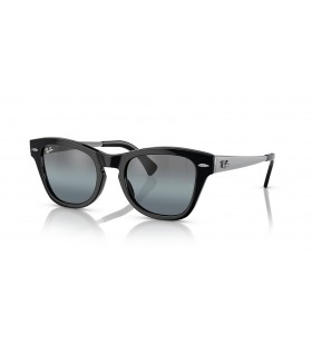 Ray-Ban RB0707SM XL (53 - 21), cu lentile Albastre È™i Negre, ochelari de Soare cadru