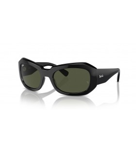 Ray-Ban RB2212 Beate M (56 - 20), cu lentile Verzi și Negre, ochelari de Soare cadru