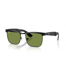 Ray-Ban RB3875 Wayfarer Deluxe L (53 - 18) cu lentile Verzi È™i Negre, ochelari de Soare cadru