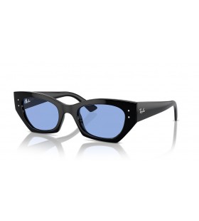 Ray-Ban RB4430 Zena S (49 - 22), cu lentile Albastre și Negre, ochelari de Soare cadru