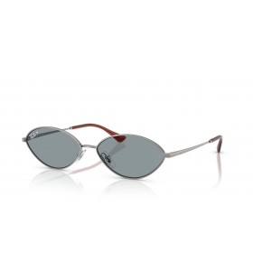 Ray-Ban RB3757 Kai Bio pe Baza de L (56 - 15), cu lentile Albastre È™i Argint cadru ochelari de Soare