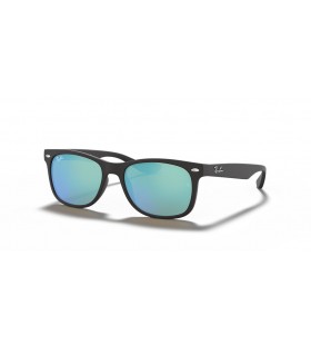 Ray-Ban RB9052S New Wayfarer Copii S (47 - 15), cu lentile Albastre și Negre, ochelari de Soare cadru