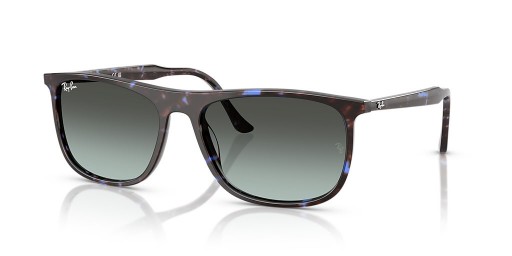 Ray-Ban RB2216 XL (58 - 18 rokov), Modré šošovky a Modrým rámom slnečné Okuliare