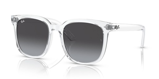 Ray-Ban RB4401D XXL (57 - 20) s Šedé šošovky a Transparentné rámom slnečné Okuliare