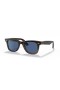 Ray-Ban RB2140CO Pôvodné Pútnika Roh L (50 - 22) s Modrým šošovky a Korytnačka rámom slnečné Okuliare