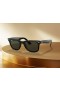 Ray-Ban RB2140 Pôvodné Pútnika Classic L (50 - 22) s Zelené šošovky a Čierny rám slnečné Okuliare