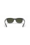 Ray-Ban RB2132 New Wayfarer Classic S (52 - 18) with Green lenses and Black frame Sunglasses