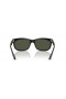 Ray-Ban RB2389 Balorette M (57 - 19) s Zelené šošovky a Čierny rám slnečné Okuliare