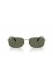 Ray-Ban RB3746 XXL (59 - 20) s Zelené šošovky a Čierny rám slnečné Okuliare