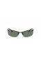 Ray-Ban RB3183 M (63 - 15) s Zelené šošovky a Čierny rám slnečné Okuliare