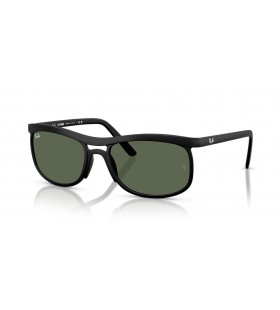 Ray-Ban RB4452 Liteforce XL (56 - 20) s Zelené šošovky a Čierny rám slnečné Okuliare