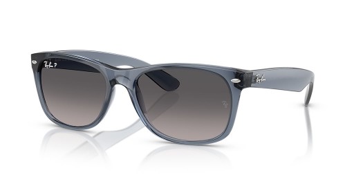 Ray-Ban RB2132New Wayfarer M(55-18)그레이트 렌즈와 블루 프레임 선글라스