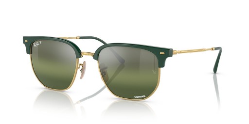 Ray-Ban RB4416 새로운 Clubmaster XL(53 분-20 분)은 렌즈 및 녹색 구조 색안경