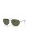 Ray-Ban RB3754XXL(60-19 일)녹색 렌즈 및 프레임 검 선글라스