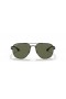 Ray-Ban RB3683L(56-15)그린 렌즈 및 프레임 검 선글라스