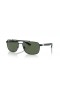 Ray-Ban RB3701XXL(59-17)녹색 렌즈 및 프레임 검 선글라스