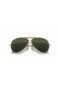 Ray-Ban RB3138 수 XL(62-09)녹색 렌즈 및 프레임이 금 선글라스