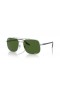 Ray-Ban RB3699L(59-18 일)녹색 렌즈와 은색 구조 색안경