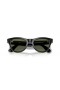 Ray-Ban RW4010Ray-Ban|메타 브 M(52-20)녹색 렌즈 및 프레임 검 선글라스