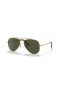 Ray-Ban RB3625 새로운 비행 L(58-14)그린 렌즈 및 프레임이 금 선글라스
