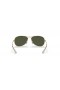 Ray-Ban RB3362 석 XL(59-14)그린 렌즈 및 프레임이 금 선글라스