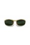 Ray-Ban RB3119M 올림픽 나는 디럭스 L(62-18 일)녹색 렌즈 및 프레임이 금 선글라스