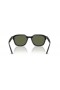 Ray-Ban RB4458D XL(65-18 일)녹색 렌즈 및 프레임 검 선글라스