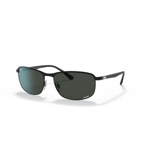 Ray-Ban RB3671CH Chromance XXL(60-16)그레이트 렌즈 및 프레임 검 선글라스
