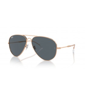 Ray-Ban RB3825 ì˜¤ëž˜ëœ ë¹„í–‰ XL(58-14)ë¸”ë£¨ ë Œì¦ˆ ë¶„í™ìƒ‰ êµ¬ì¡° ìƒ‰ì•ˆê²½
