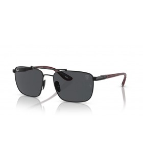 Ray-Ban RB3715M Scuderia 페라리 컬렉션 XXL(58-18)그레이트 렌즈 및 프레임 검 선글라스