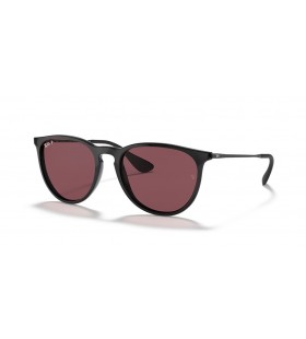 Ray-Ban RB4171 에리카 고전 M(54-18)바이올렛 렌즈 및 프레임 검 선글라스
