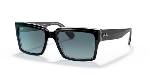 Sunčane naočale Ray-Ban RB2191 Inverness M (54-18) s plavim staklima i crni okvir