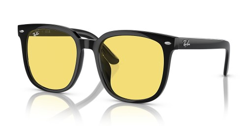Sunčane naočale Ray-Ban RB4401D XXL (57-20) sa žutim staklima i crni okvir