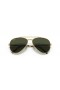 Sunčane naočale Ray-Ban RB3625 New Aviator L (58-14) sa zelenim staklima i zlatni okvir