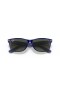 Sunčane naočale Ray-Ban RB2132 New Wayfarer Color Mix M (55-18) sa sivim staklima i plavi okvir