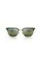 Sunčane naočale Ray-Ban RB4416F New Clubmaster XXL (55-20) sa srebrnim leća i zeleni okvir