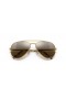 Sunčane naočale Ray-Ban RB3625 New Aviator L (58-14) sa smeđim staklima i zlatni okvir