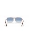 Sunčane naočale Ray-Ban RB3636 New Caravan XL (58-15) s plavim staklima i ruža okvir