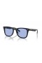 Sunčane naočale Ray-Ban RB4420 XL (65-18) s plavim staklima i crni okvir