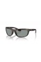 Sunčane naočale Ray-Ban RB4089 Balorama L (62-19) s plavim staklima i черепаховой okvir