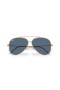 Sunčane naočale Ray-Ban RBR0101S Aviator Reverse XXL (62-11) s plavim staklima i ruža okvir