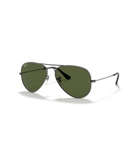 Sunčane naočale Ray-Ban RB3025 Aviator Classic XL (58-14) sa zelenim staklima i srebrni okvir