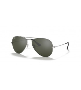 SunÄane naoÄale Ray-Ban RB3025 Aviator Mirror XL (58-14) sa sivim staklima i srebrni okvir