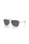 Ray-Ban RBR0102S Husvagn Omvänd XL (58 - 15) med Grå linser och Silver ram Solglasögon