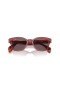 Ray-Ban RB0880S L (52 - 19) med Lila linser och Rosa ram Solglasögon