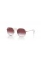 Ray-Ban RB9565S Jack Barn Msek (47 - 19) med Lila linser och Rosa ram Solglasögon