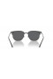 Ray-Ban RB4416 Nya Clubmaster XL (53 - 20) med Grå linser och Svart ram Solglasögon